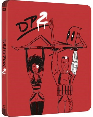 Дэдпул 2 Steelbook  (2 Blu-ray)