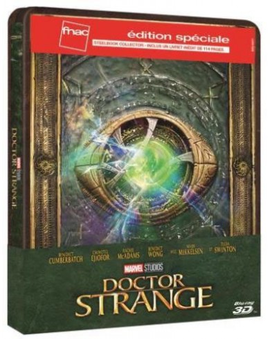 Доктор Стрэндж 3D Steelbook (3D Blu-ray + Blu-ray) +114 стр. буклет