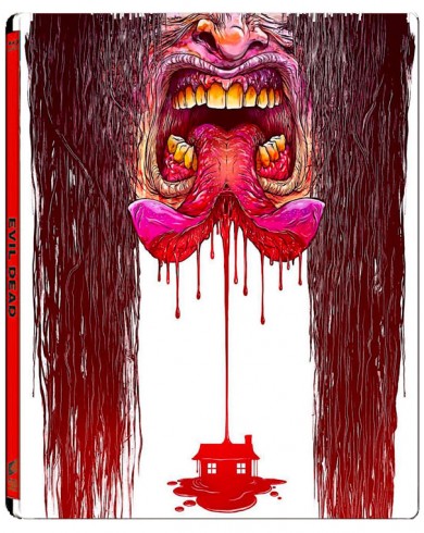 Зловещие мертвецы: Черная книга Steelbook (Blu-ray)