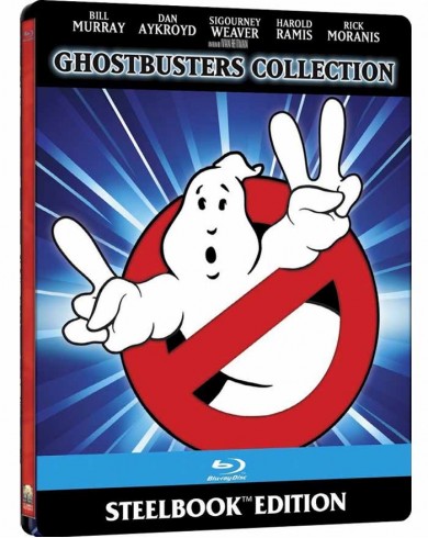 Охотники за привидениями 1 и 2 Steelbook (2 Blu-ray)