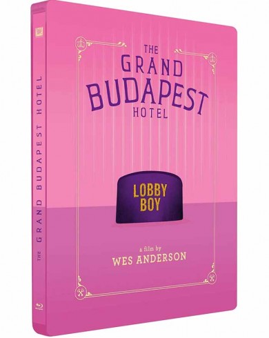Отель "Гранд Будапешт" (Blu-ray) Steelbook