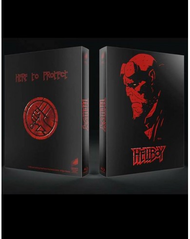 Хеллбой: Герой из пекла Steelbook + FullSlip + Lenticular Magnet  (Blu-ray)