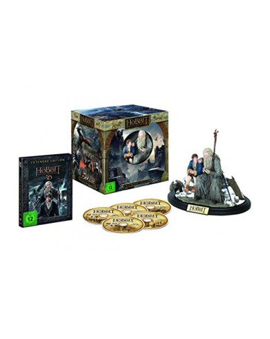 Хоббит: Битва пяти воинств 3D Реж. вер. со статуэткой (3D BD + BD)
