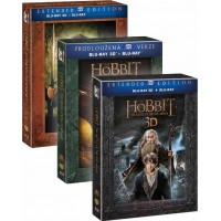 Хоббит: Трилогия. Режиссерская версия 3D + 2D Коллекция (15 Blu-ray)