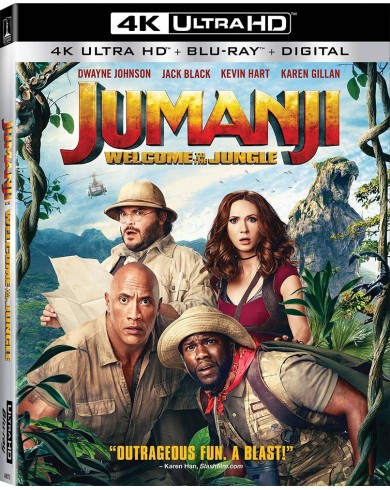 Джуманджи: Зов джунглей (4K Ultra HD Blu-ray)