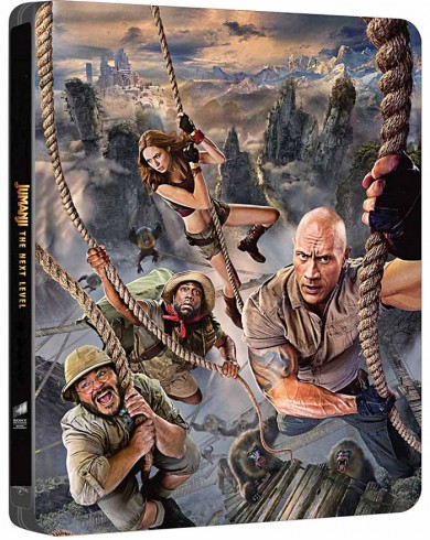 Джуманджи: Новый уровень (4K Ultra HD Blu-ray) Steelbook