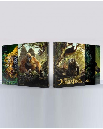 Книга джунглей 3D Steelbook Номерное издание (3d Blu-ray + Blu-ray)