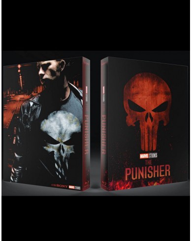 Каратель  Steelbook +FullSlip + Lenticular Magnet  (Blu-ray)