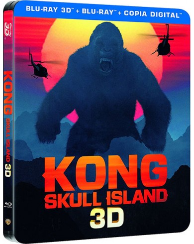 Конг: Остров черепа 3D Steelbook (3D Blu-ray + Blu-ray)