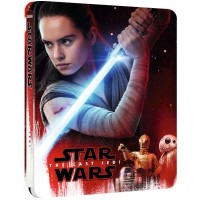 Звёздные войны: Последние джедаи Steelbook (3D blu-ray + blu-ray)