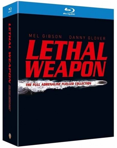 Смертельное оружие 1-4 (5 Blu-ray) Box