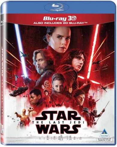 Звёздные войны: Последние джедаи 3D (3D blu-ray + blu-ray) [импорт]