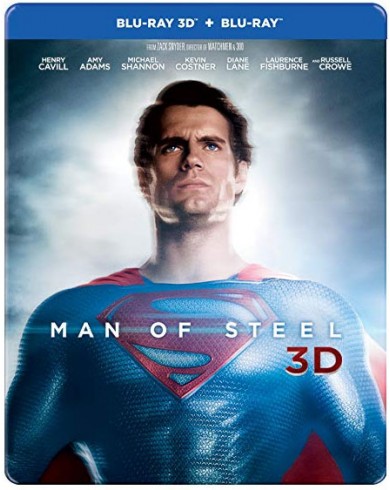 Человек из стали 3D Steelbook 2016 (Blu-ray)