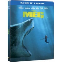 Мег: Монстр глубины Steelbook (3D Blu-ray + Blu-ray)