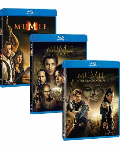Мумия Трилогия (3 Blu-ray)  [импорт]