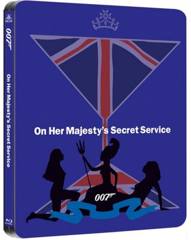007 На секретной службе ее Величества Steelbook (Blu-ray)