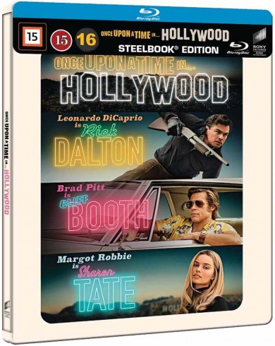 Однажды в… Голливуде  (Blu-ray) Steelbook