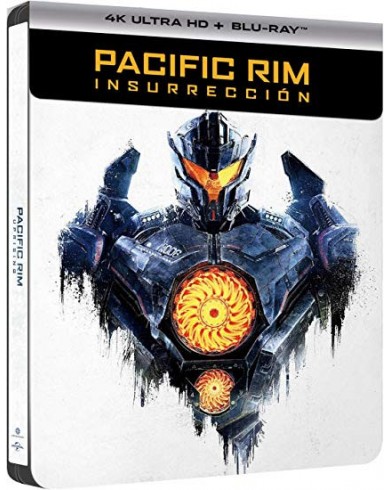 Тихоокеанский рубеж 2 Steelbook (4k Ultra HD Blu-ray) + комикс