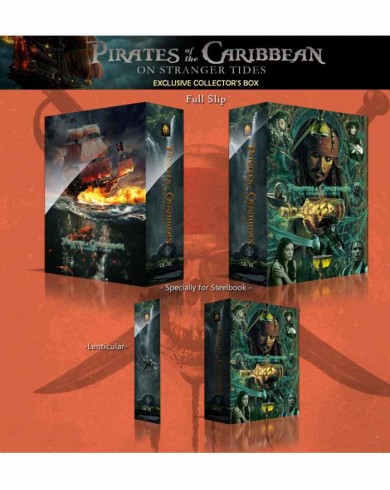 Пираты Карибского моря: На странных берегах  Exclusive Collector's box [Slip only, No steelbook included!]
