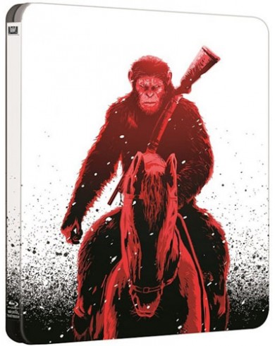 Планета обезьян: Война Steelbook 3D (3D Blu-ray)