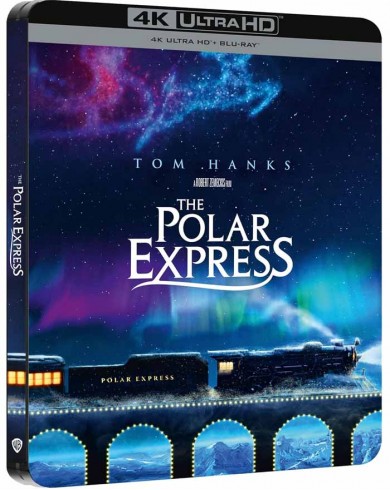 Полярный экспресс (4K Ultra HD + Blu-Ray) Steelbook [англ яз]