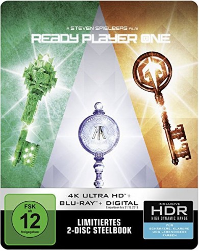 Первому игроку приготовиться Steelbook (4K Ultra HD + Blu-ray)