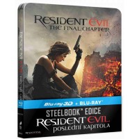 Обитель зла: Последняя глава( 3D Blu-ray + Blu-ray) Steelbook