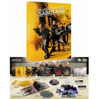 Саботаж (Blu-ray) номерной Steelbook Lenticular Magnet [англ. язык]