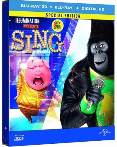 Зверопой 3D Steelbook (Blu-ray)