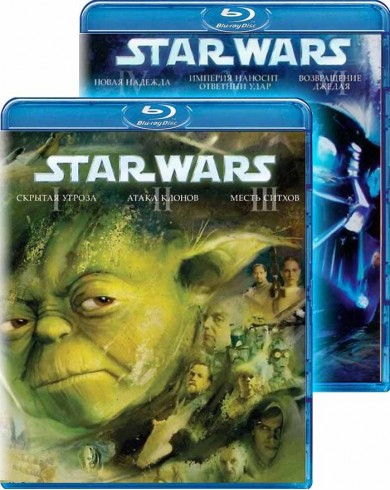 Звездные войны. Эпизоды I-VI (6 Blu-ray)