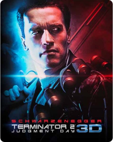 Терминатор 2: Судный день (3D Blu-ray + 2 Blu-ray) номерной Steelbook 