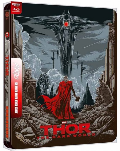 Тор 2: Царство тьмы (4k, Blu-ray) Steelbook Mondo [русск. на BD]