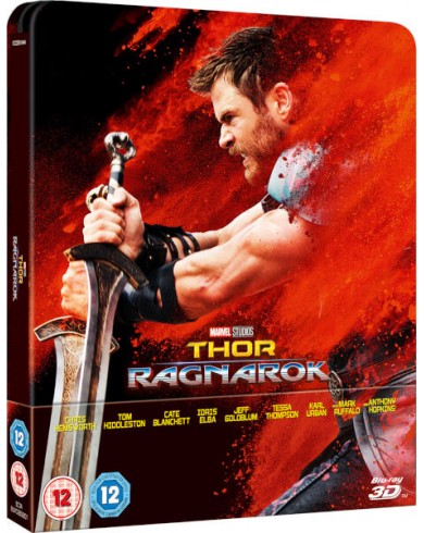 Тор: Рагнарёк 3D Steelbook (3D Blu-ray)