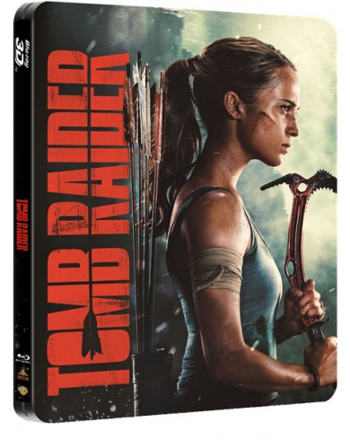 Tomb Raider: Лара Крофт Steelbook (4K Ultra HD Blu-ray + Blu-ray)
