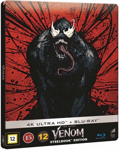 Веном (4K ULTRA HD Blu-ray + Blu-ray) Steelbook