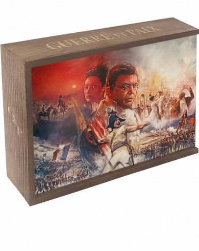 Война и мир (2 Blu-ray, книга) Подарочное издание [дерев. коробка]
