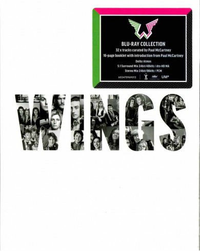 WINGS  Collection [Blu-ray Audio] 32 tracks curated by Paul McCartney 